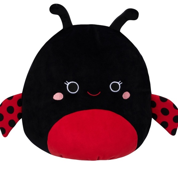 12 inch Flip-A-Mallows Official Squishmallows Heather Dragonfly & Trudy Ladybug - Picture 7 of 12